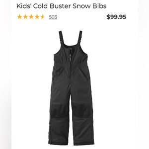 L.L. Bean Kids Cold Buster Snow Bib